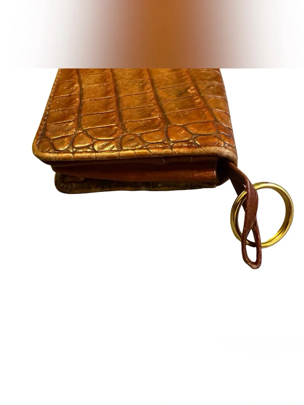 Brahmin Mini vintage Keyring wallet